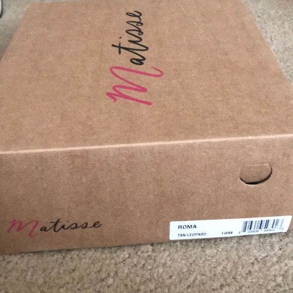 Matisse Roma Tan leopard espadrilles sandals 10 - Picture 12 of 12